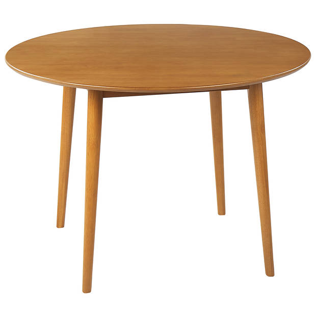 Beliani RADAN - Eettafel-Lichte houtkleur-MDF