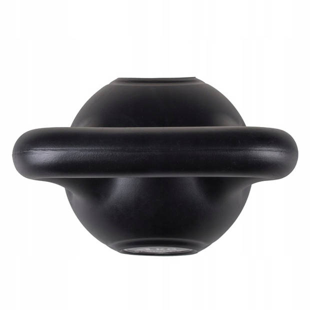 Springos Kettlebell Zwart 12 kg