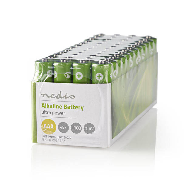 Nedis Alkaline-Batterij AAA - BAAKLR0348BX - Groen