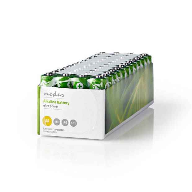 Nedis Alkaline-Batterij AA - BAAKLR648BX - Groen