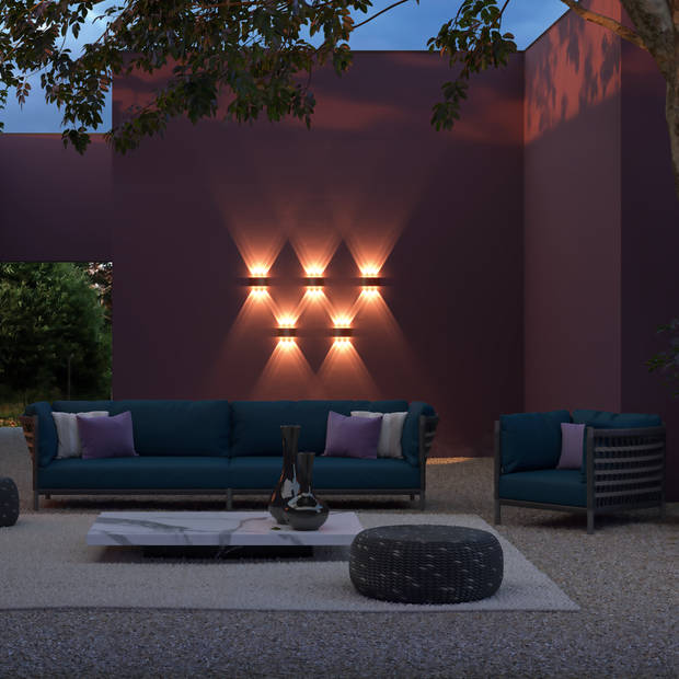 Maytoni Outdoor - Architecturale verlichting Strato - Zwart