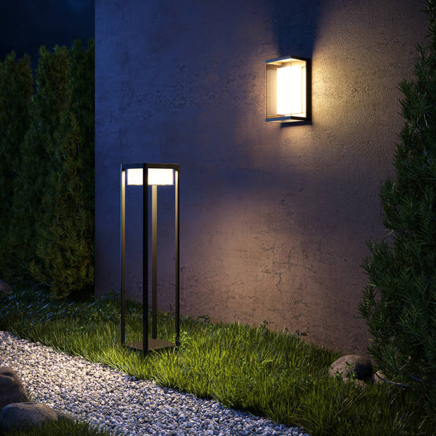 Maytoni Outdoor - Wandlamp Baker Street - Zwart