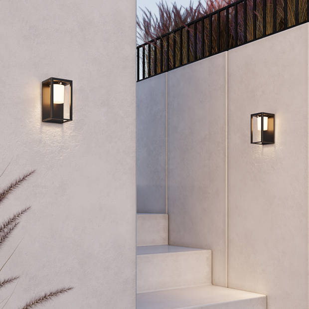 Maytoni Outdoor - Wandlamp Shatter - Grafiet