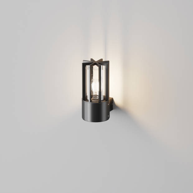 Maytoni Outdoor - Wandlamp Barrel - Grafiet