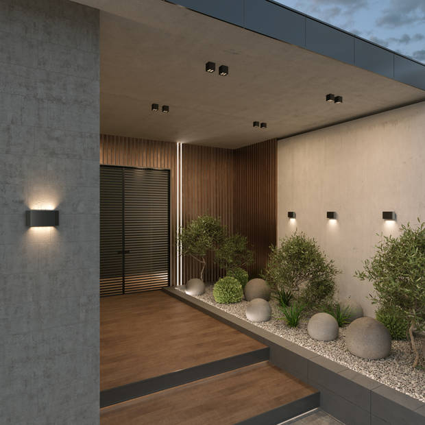 Maytoni Outdoor - Architecturale verlichting Pull - Grafiet