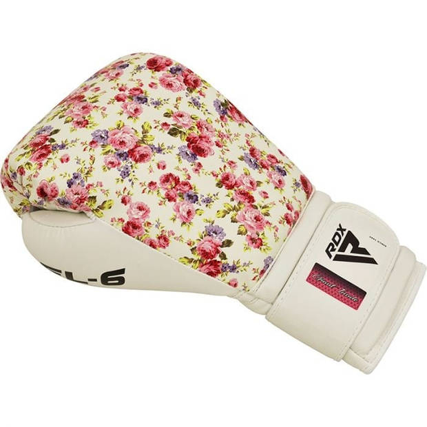 RDX Sports FL6 Floral Bokshandschoenen - Wit 12 oz