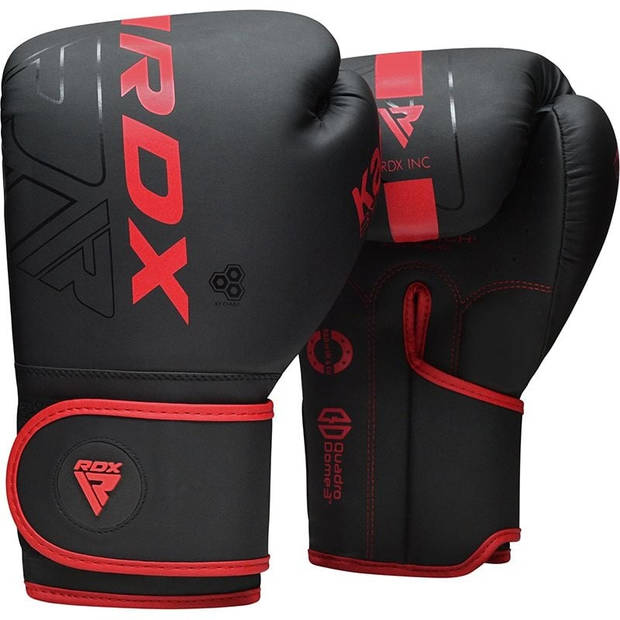 RDX Sports F6 Kara Bokshandschoenen Training 12 oz Zwart