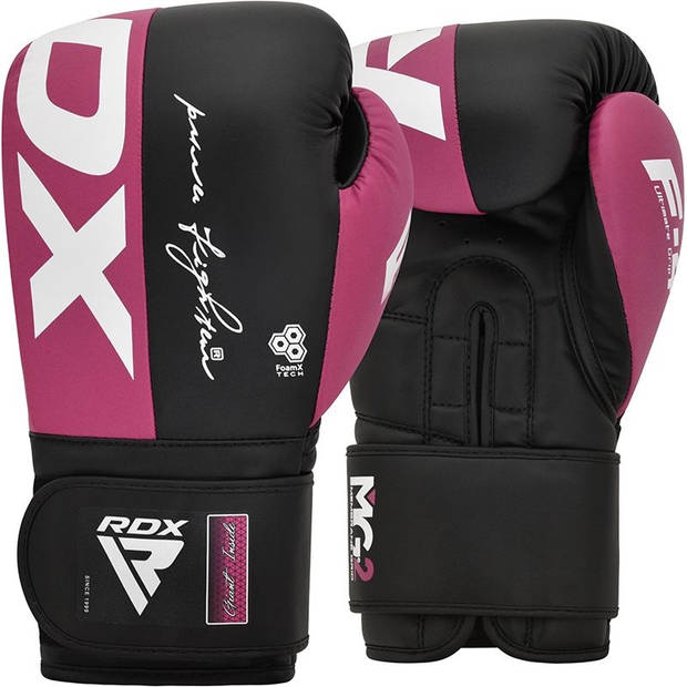 RDX Sports F4 Bokshandschoenen Sparring Roze - 8 oz