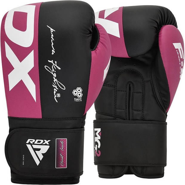 RDX Sports F4 Bokshandschoenen Sparring Kastanjebruin - 10 oz