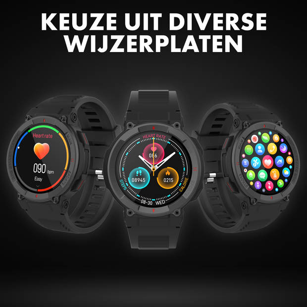 Denver Smartwatch - Android iOS - GPS - Volledige Belfunctie - Sporthorloge - Hartslagmeter - Slaapmonitor - SWG339