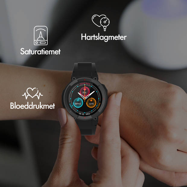 Denver Smartwatch - Android iOS - GPS - Volledige Belfunctie - Sporthorloge - Hartslagmeter - Slaapmonitor - SWG339