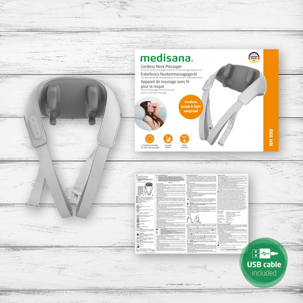 medisana NM 990 Draadloos nekmassageapparaat