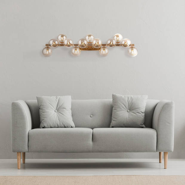 Maytoni - Wandlamp Dallas - Goud