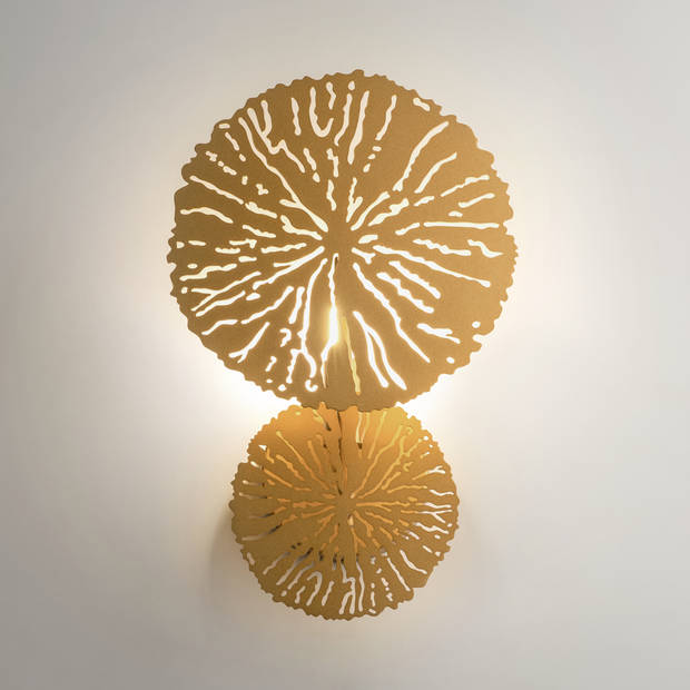 Maytoni - Wandlamp Lovetann - Goud - Ø23