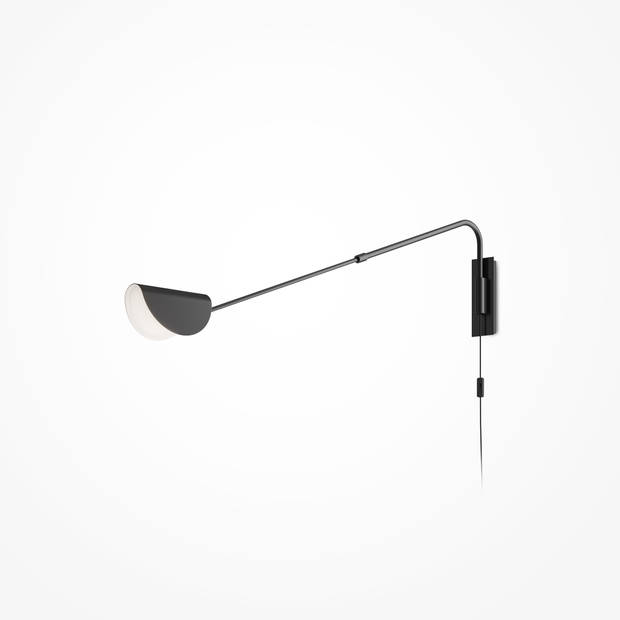 Maytoni - Wandlamp Mollis - Zwart