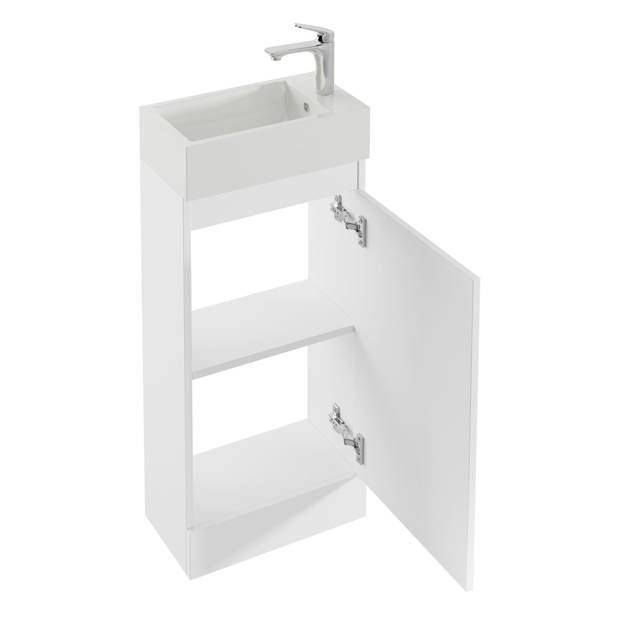 Badplaats Toiletmeubel Peru 40cm - hoogglans wit