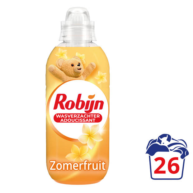 Robijn Zomerfruit Wasverzachter - 6 x 26 wasbeurten - Voordeelverpakking