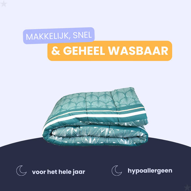 HappyBed Kerio 200x220 - Wasbaar dekbed zonder overtrek - Bedrukt dekbed zonder hoes