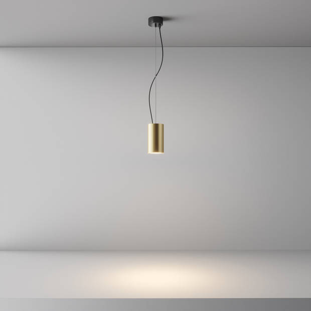 Maytoni Technical - Hanglamp Efir - Mat goud - Ø7,5