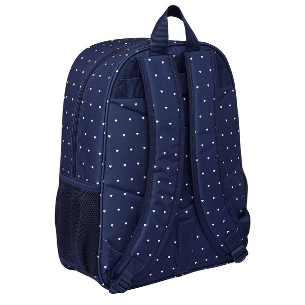 Schoolrugzak Safta Paris Roze Marineblauw 33 x 42 x 14 cm