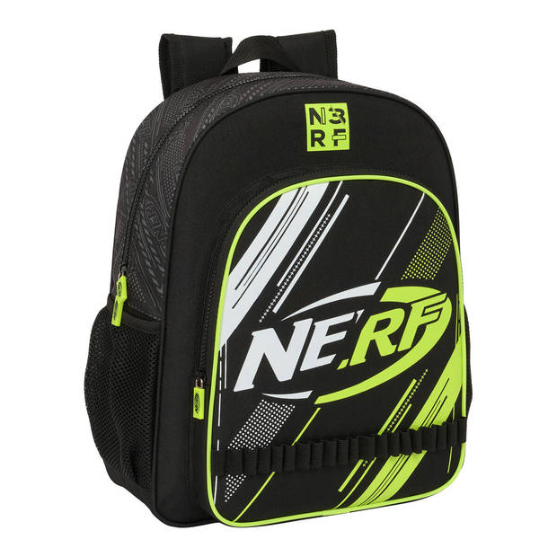 Schoolrugzak Nerf Get ready Zwart 32 X 38 X 12 cm