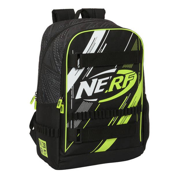 Schoolrugzak Nerf Get ready Zwart 31 x 44 x 17 cm