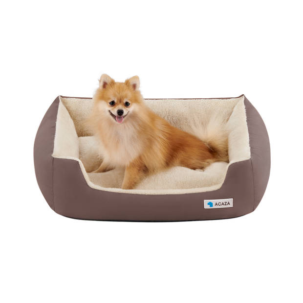 Hondenmand – Dierenbed – Medium - 70 cm Lang x 55 cm Breed – Bruin