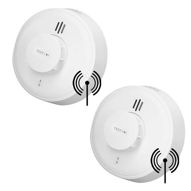 SAVS H10-W Hittemelder 2-pack - Draadloos koppelbaar - LinkSmart®