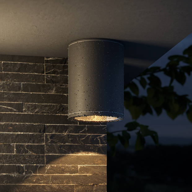 Maytoni Outdoor - Plafondlamp Bar - Grafiet - Ø9