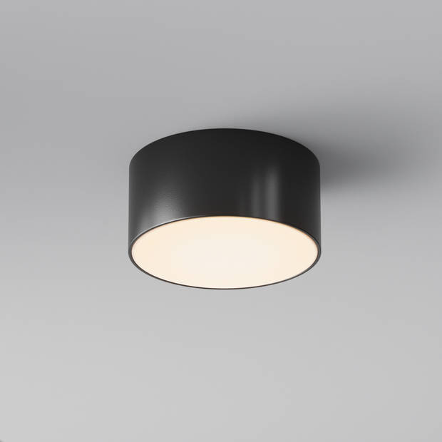 Maytoni Outdoor - Plafondlamp Zon IP - Zwart - Ø12