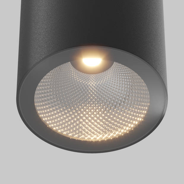 Maytoni Outdoor - Plafondlamp Roll - Zwart - Ø6,5