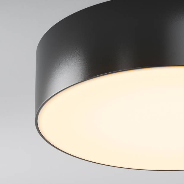 Maytoni Outdoor - Plafondlamp Zon IP - Zwart - Ø22