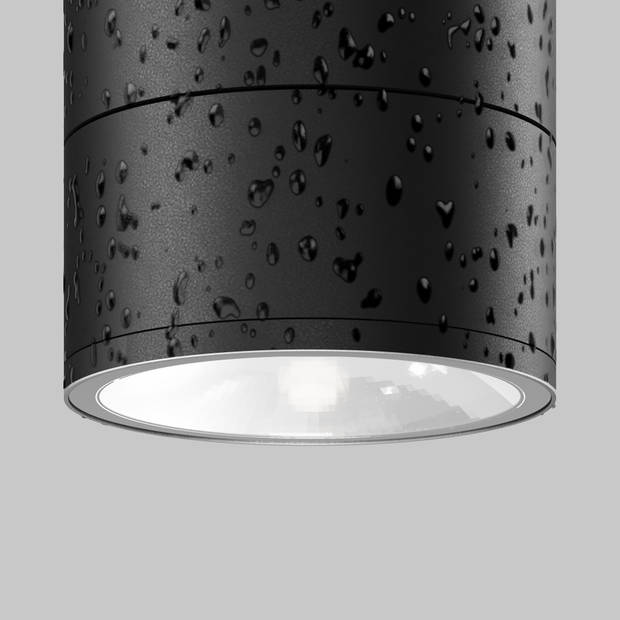 Maytoni Outdoor - Plafondlamp Spin - Grafiet - Ø10,8