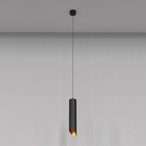 Maytoni Technical - Hanglamp Lipari - Zwart met goud - Ø6