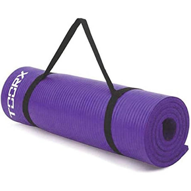 Toorx Fitness Fitnessmat Met Draagkoord Paars