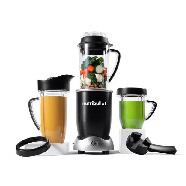 Nutribullet Rx Blender - Soepmaker - 1700 Watt - Warme en Koude bereidingen - 10-delig