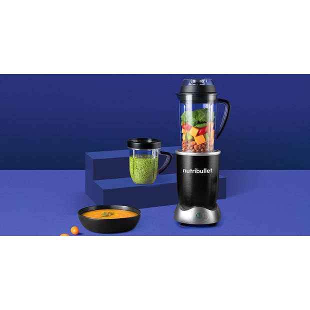 Nutribullet Rx Blender - Soepmaker - 1700 Watt - Warme en Koude bereidingen - 10-delig