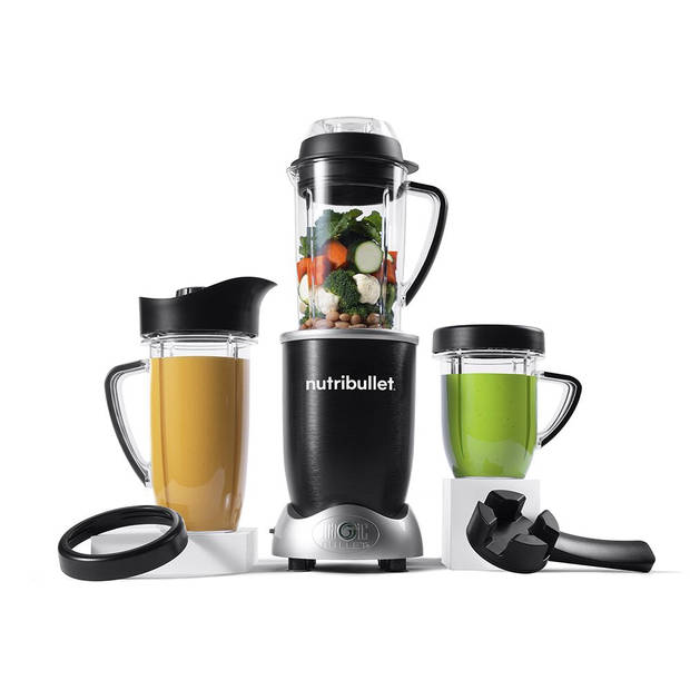 Nutribullet Rx Blender - Soepmaker - 1700 Watt - Warme en Koude bereidingen - 10-delig