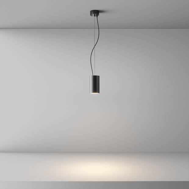 Maytoni Technical - Hanglamp Efir - Zwart - Ø7,5