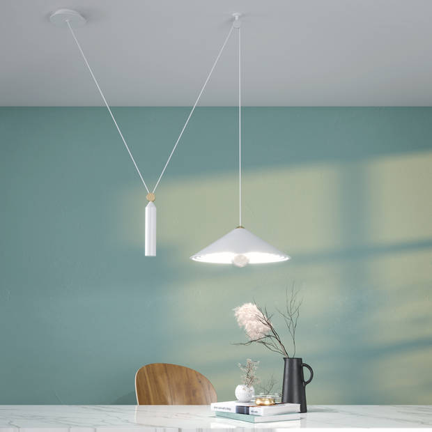 Maytoni Technical - Hanglamp Peso - Wit - Ø42