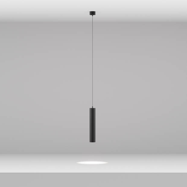 Maytoni Technical - Hanglamp Focus LED - Zwart - Ø5,2