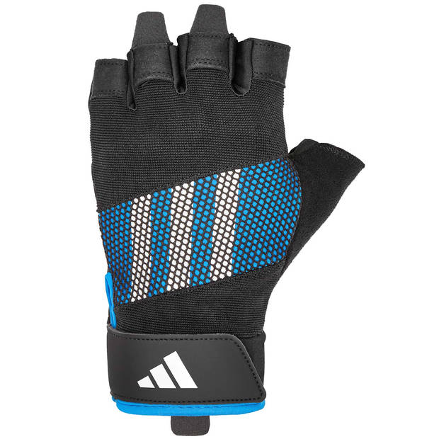 Adidas Performance training handschoenen blauw