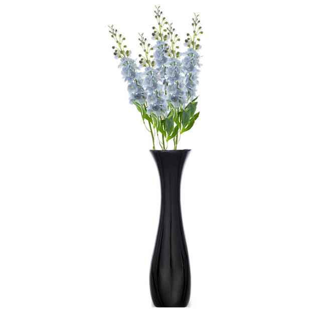 Bellatio Design Kunstbloem bloesemtak ridderspoor - 87 cm - licht blauw - kunst zijdebloemen - Kunstbloemen