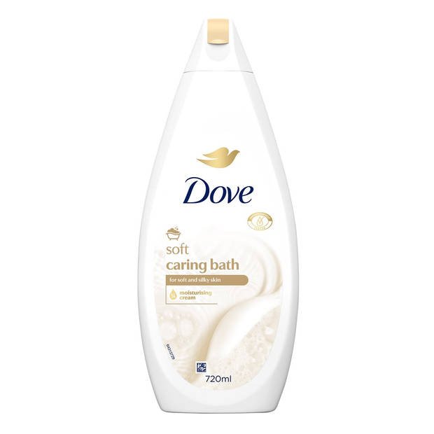 Dove soft Caring Bath Badcrème - 6 x 720 ml - Voordeelverpakking