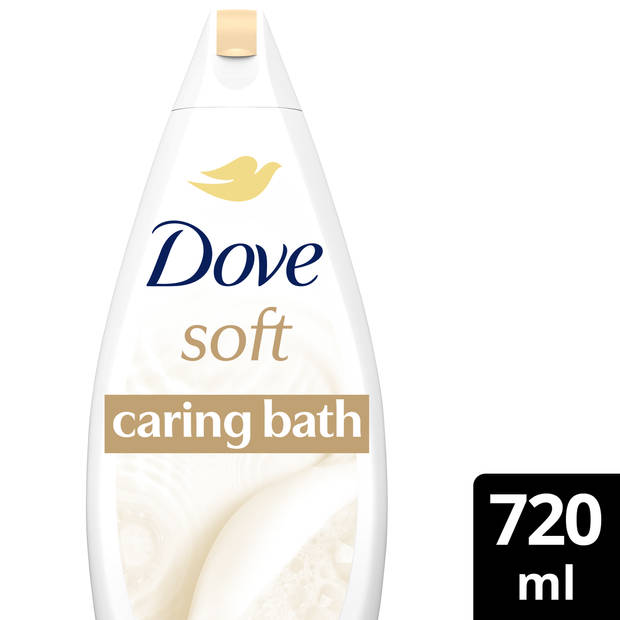 Dove soft Caring Bath Badcrème - 6 x 720 ml - Voordeelverpakking