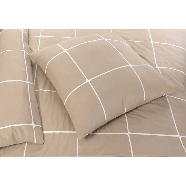 Day Dream Stan - Dekbedovertrek - Eenpersoons - 140x200/220 cm - Beige