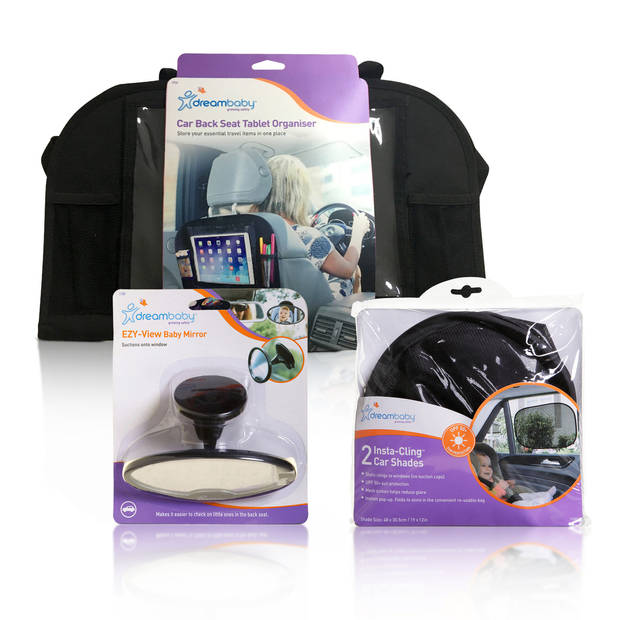 dreambaby 4 stuks auto kit voor peuter en kind