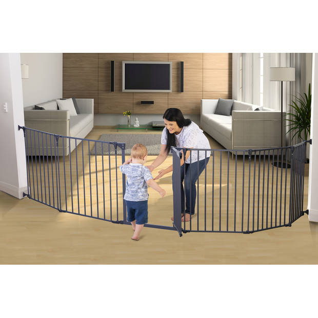 Dreambaby Royale Converta 3-in-1 playpen / grondbox Donkergrijs