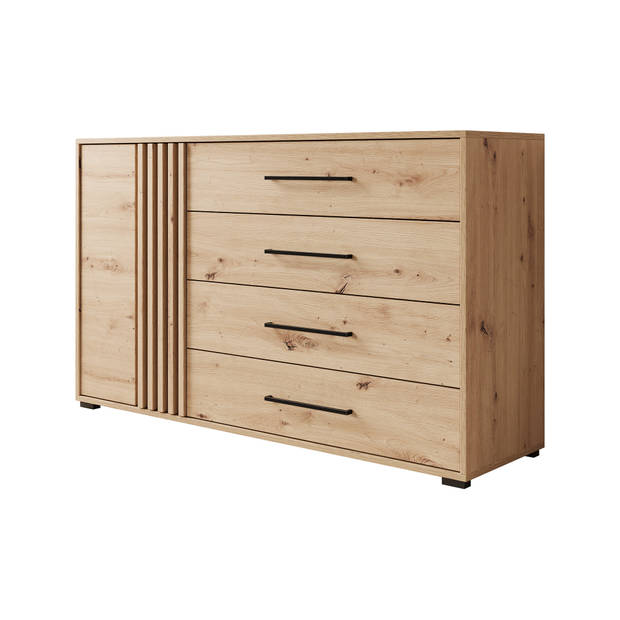 Meubella Dressoir Adyson - Eiken - 138 cm