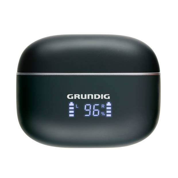 Grundig Draadloze Oordopjes - Bluetooth In Ear Oordopjes 300mAh - Oortjes Draadloos met LED Display